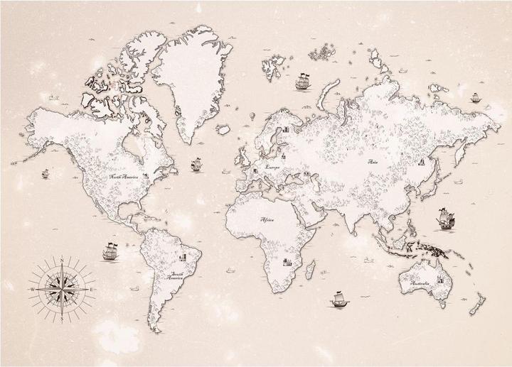 Actual product image Trenddeko From times past (384 x 260 cm)