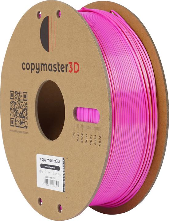 Produktbild Copymaster3D Duo-Silk 3D Printer Filament, 1.75 mm, Purple/Gold (PLA, 1.75 mm, Mehrfarbig)
