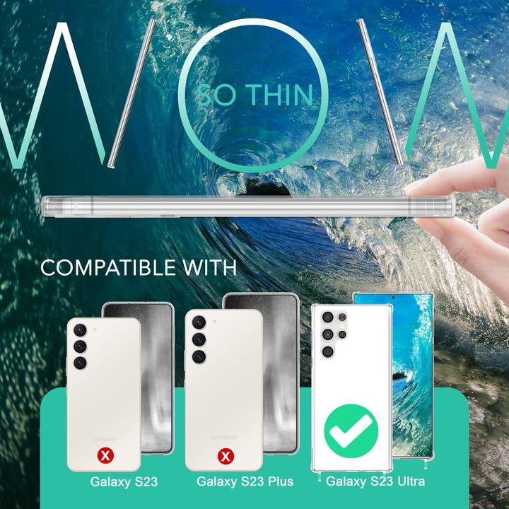 Immagine prodotto Nalia Copertura ibrida trasparente con catena da appendere al collo