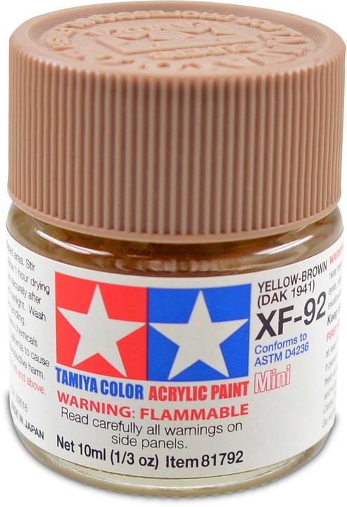 Immagine prodotto Tamiya M-Acr. XF-92 Yellow Brown DAK 1941