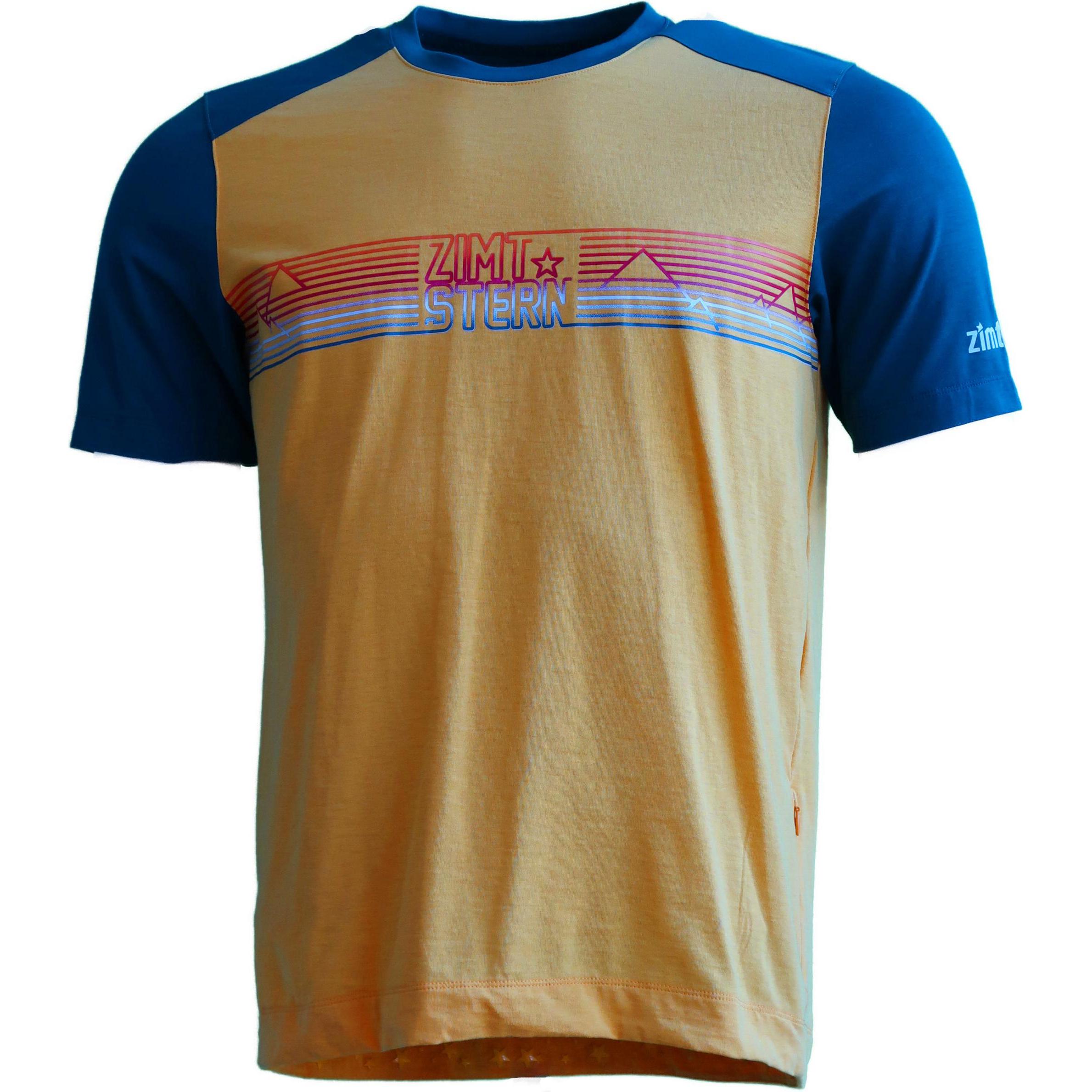 Zimtstern, Herren, Velotrikot, TrailFlowz Ss (L), Gelb, L