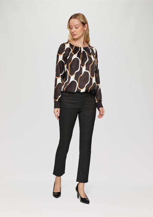 Produktbild S.Oliver Jeans-Hose Cropped-Jeans Betsy / Slim Fit / High Rise / Slim Leg / Coating (42)