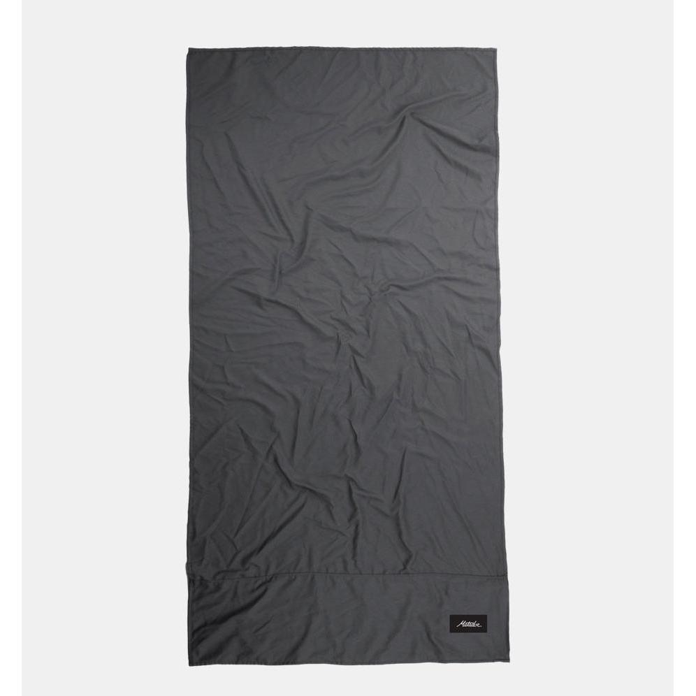 Matador, Reisehandtuch, Nanodry Packable Beach Towel, Schwarz, (76 x 152 cm)
