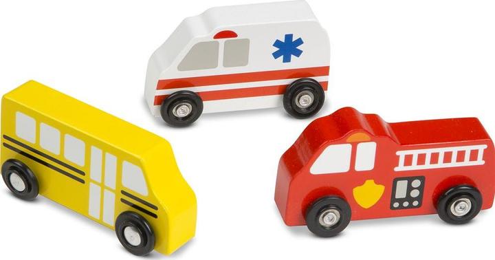 Produktbild Melissa & Doug Town Vehicles