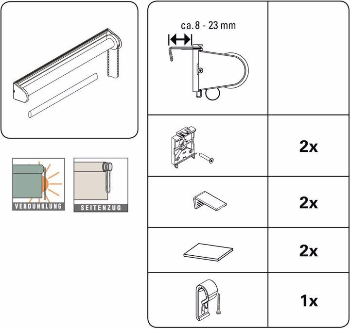 Produktbild Wohnidee Kollektion Verdunklung (100 x 150 cm)