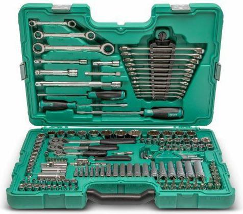 Produktbild SATA Steckschlüssel Garnitur 1/4,3/8,1/2" 150-tlg. metrisch u. zöllig (1/2", 3/8", 1/4")