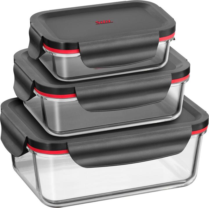Productafbeelding Silit Storio Voorraadpot 21 x 14cm Glazen Voorraadpot Luchtdicht Aromadeksel Voedselopslagpotje (1.40 l)