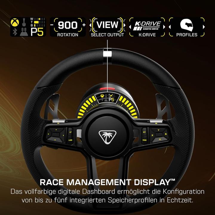 Produktbild Turtle Beach VelocityOne Race KD3 (Xbox One S, Xbox One X, Xbox Series S, Xbox Series X, Windows)