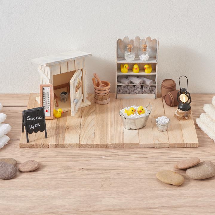 Produktbild VBS Holzfass mit 4 Ringen Höhe ca. 3cm
