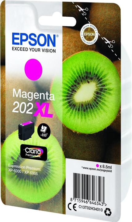 Actual product image Epson 202XL Claria Premium (M)