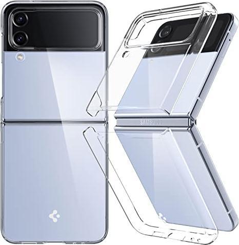 Actual product image Spigen AIRSKIN GALAXY SU FLIP 4 CRYSTAL CLEAR (Samsung Galaxy Z Flip4)
