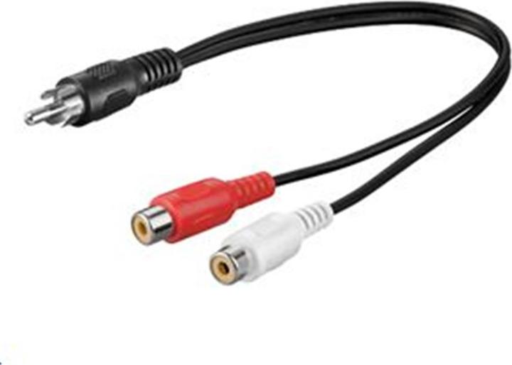 Image du produit MicroConnect Séparateur audio (0.20 m, RCA)
