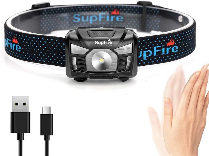 Actual product image Superfire Headlight Supfire HL06 (500 lm)