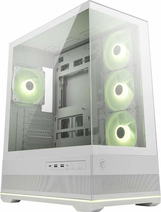 Actual product image MSI GEH Midi MAG PANO 110R PZ WHITE (ATX, mATX, Mini-ITX)