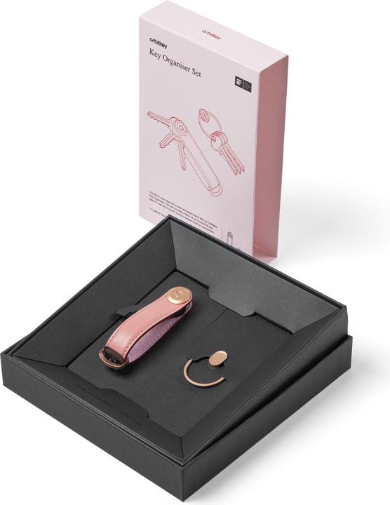 Actual product image Orbitkey Key Organiser Gift Set Light Pink