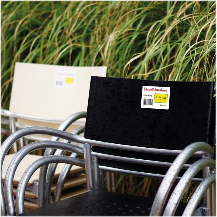 Actual product image Herma Weatherproof labels A4 removable