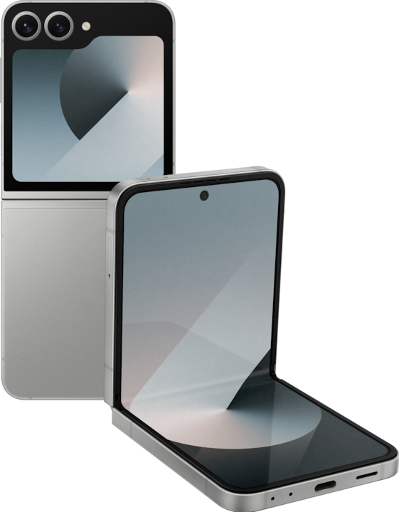 Samsung Galaxy Z Flip6 (256 GB, Silver Shadow, 6.70", SIM + eSIM, 50 Mpx, 5G)