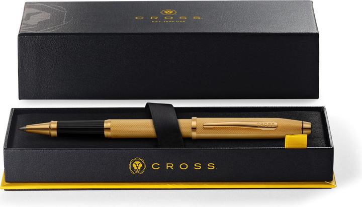 Actual product image Cross Rollerball Century II poliert,23KT vergoldet mit grav.