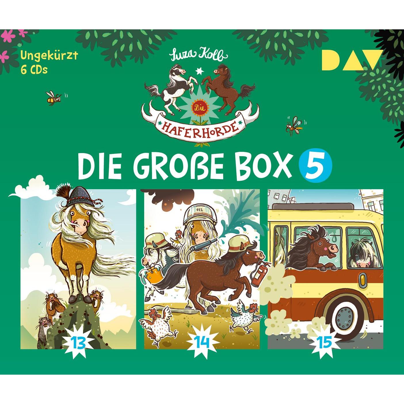 Die Haferhorde – Die grosse Box 5 (Teil 13-15), Hörbücher von Sabine Stiepani, Bürger Lars Dietrich, Nina Dulleck, Suza ...