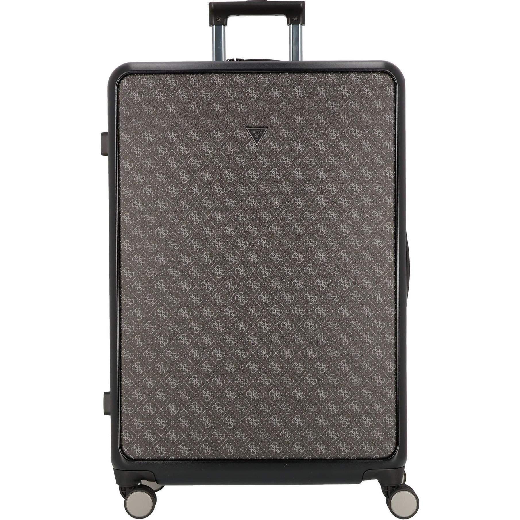 Guess, Koffer, Verona 4 Rollen Trolley 76.5 cm, Schwarz, (95 l, XL (ab 115l))