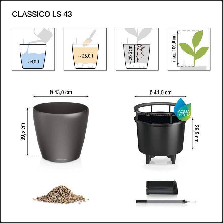 Image du produit Lechuza Classico (43 x 40 cm)