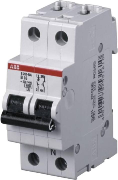 Immagine prodotto ABB S201-C16NA Interruttore automatico 16A pro M compatto 1 polo