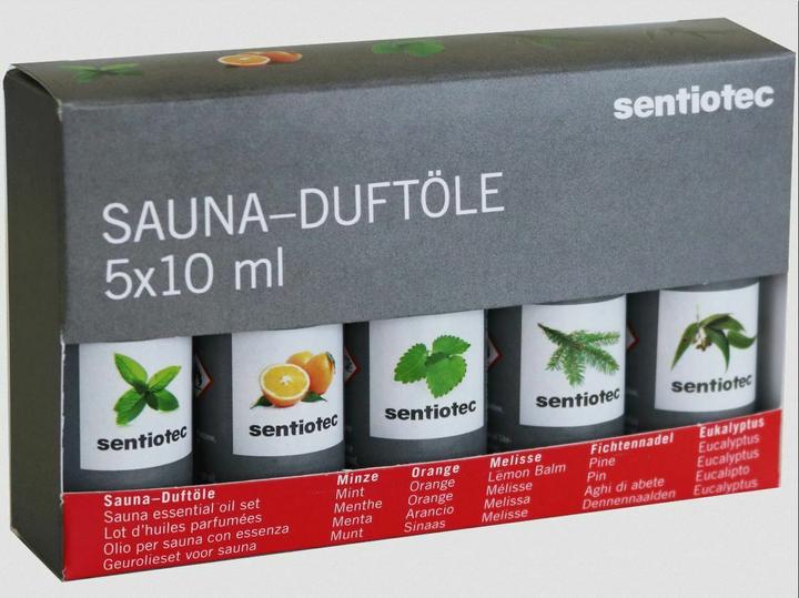 Produktbild Sentiotec Saunadüfte 5er Set