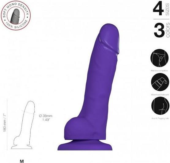 Produktbild Strap-on-me Soft Realistic Purple Size M