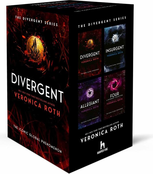 Immagine prodotto Divergent Series Box Set (Books 1-4) (Inglese, Cordiera Veronica, 2024)