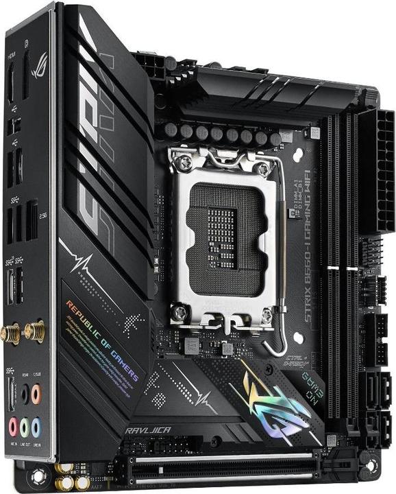 Produktbild ASUS ROG STRIX B660-I GAMING WIFI (LGA 1700, Intel B660, Mini-ITX)
