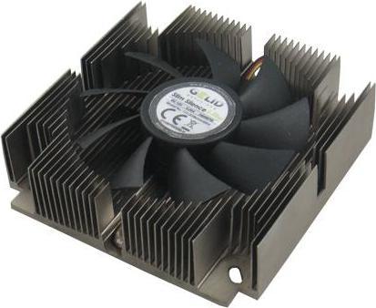 Actual product image Gelid CPU cooler 775 i3 i5 silent 75mm fan simple stable mounting low height mini ITX with... (28 mm)