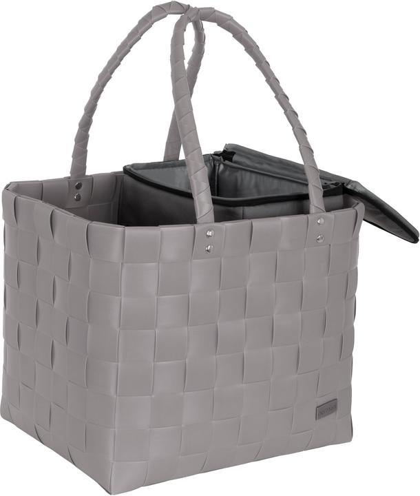Actual product image Normani Flechtkorb mit kleiner Kühltasche (9 l)