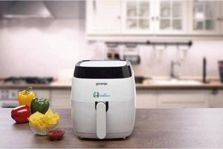 Actual product image Gorenje KG Deep fryer 3.5L hot air circulation timer non-stick black and white AF1409DW EURO2020