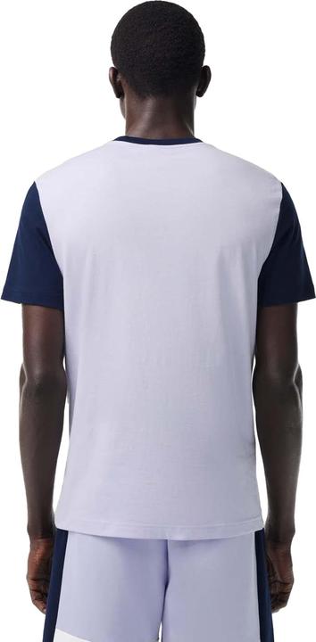 Actual product image Lacoste Mens Colour Block Jersey Regular T-Shirt (XS)