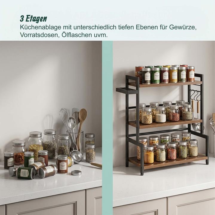 Produktbild Relaxdays Küchenregal