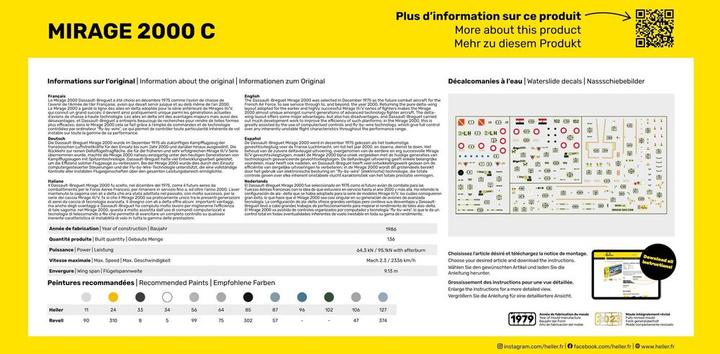 Produktbild Heller Mirage 2000 C