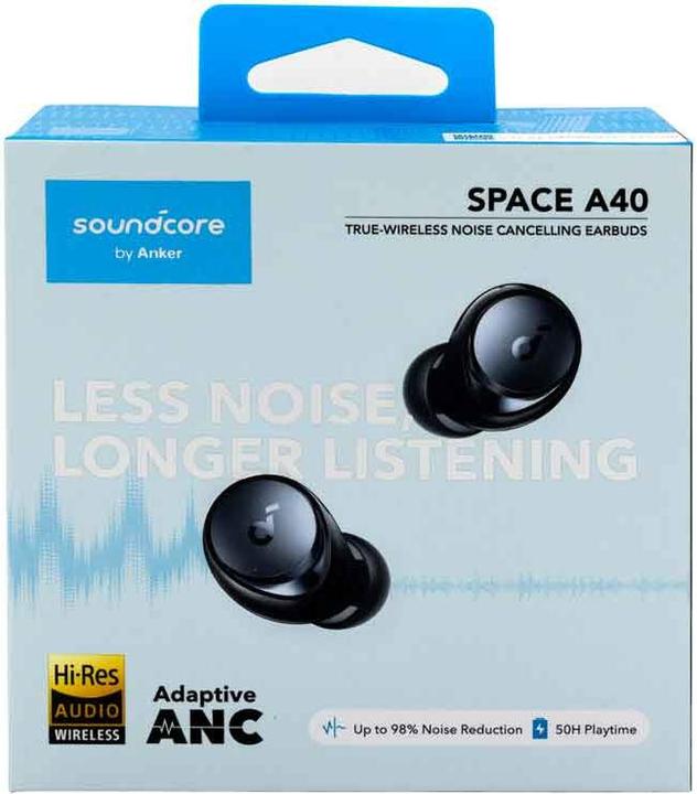 Produktbild soundcore Space A40 (ANC, 10 h, Kabellos)