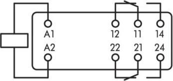 Produktbild Wago Spare relay 24VDC