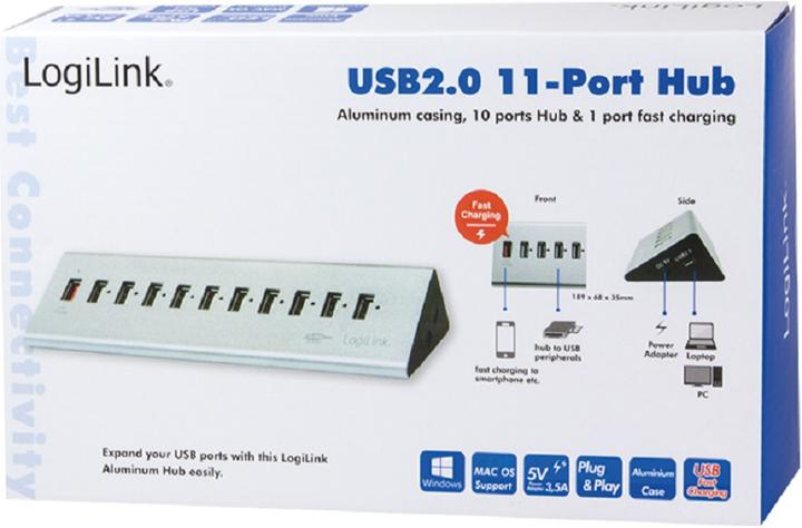 Image du produit LogiLink UA0226 (USB-A, 10 ports)