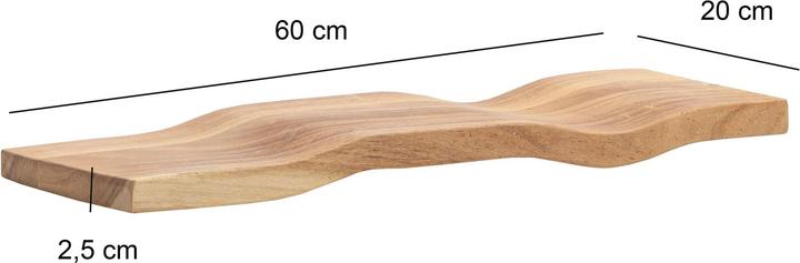 Actual product image FineBuy Wall shelf (60 x 20 x 3 cm)