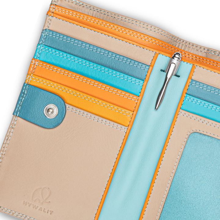 Actual product image Mywalit Geldbörse RFID Schutz Leder 8 cm