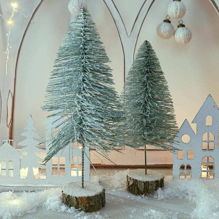 Image du produit Loberon Arbre déco set de 2 Lyselle vert