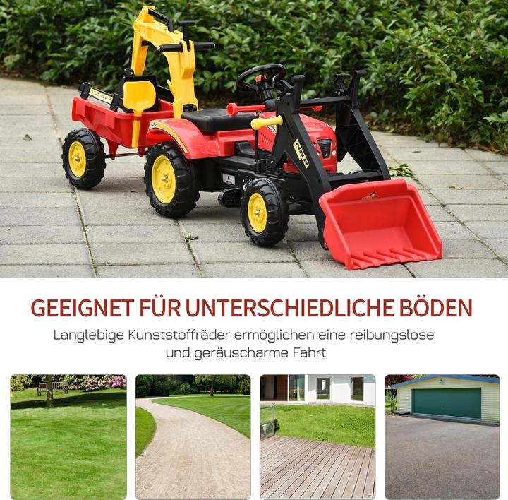 Produktbild Homcom Tretbagger mit Frontlader