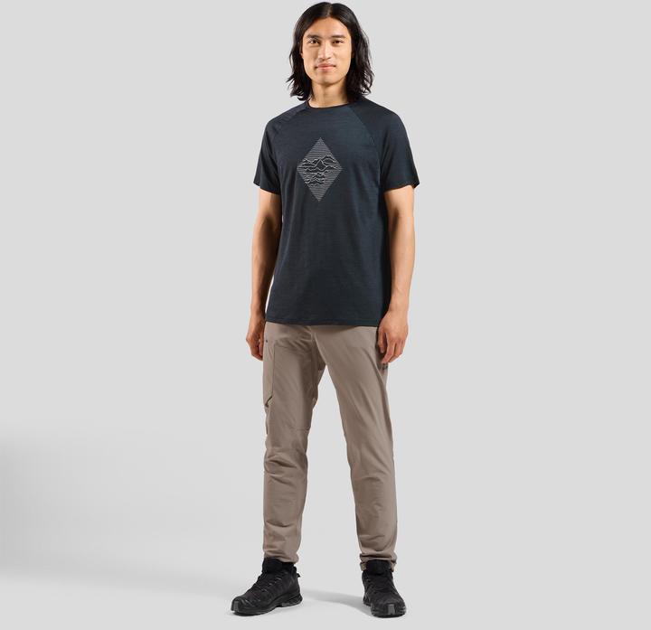 Actual product image Odlo T-shirt crew neck s/s MERINO TENCEL 130 PEAKS (M)
