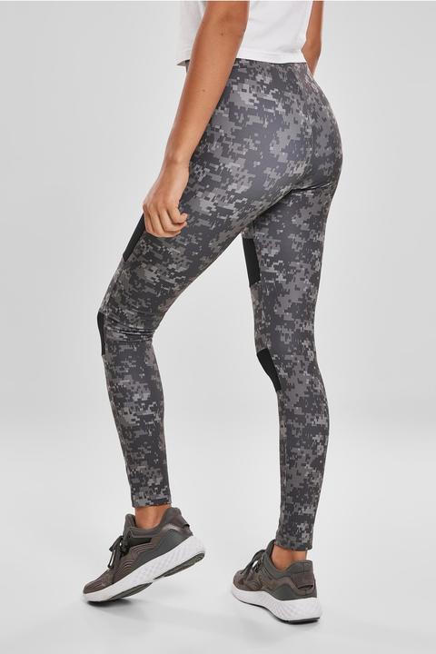 Actual product image Urban Classics Ladies Camo Tech Mesh Leggings (XS)