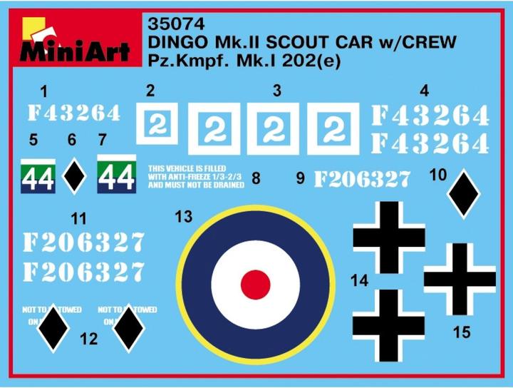 Image du produit Mini art PzKpWg Mk.I 202 avec équipage