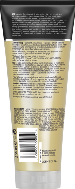 Produktbild John Frieda Highlight Refresh & Shine (250 ml)