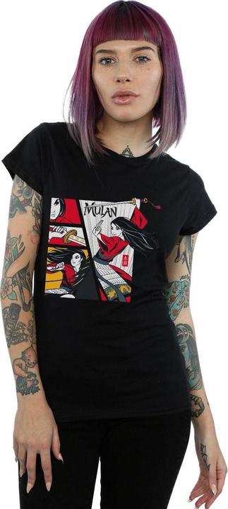 Immagine prodotto Disney Mulan Movie Comic Style Maglietta Donna (M)