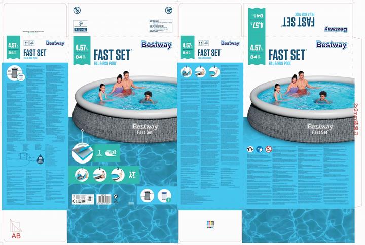 Actual product image Bestway Fast Set (457 x 84 cm)