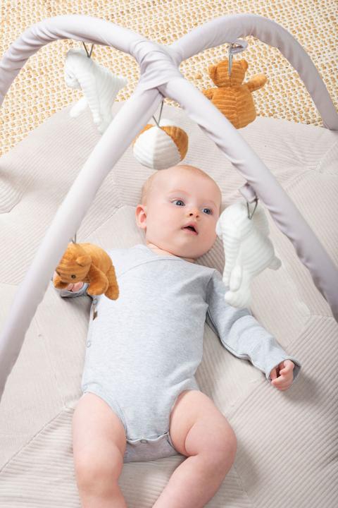 Actual product image Baby's only Baby bodysuit long sleeves melange grey - 50 (50)